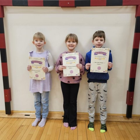 2.b. Bríet Svala, Ellý Hrafnhildur og Hafþór Breki