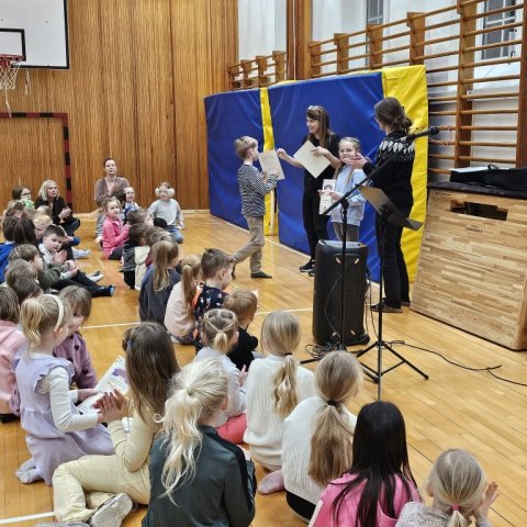 Frá verðlaunaafhendingu