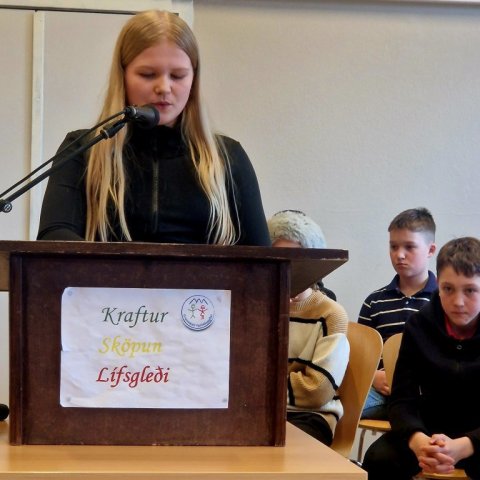Undankeppni - Stóra upplestrarkeppnin 2025