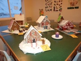 Hér er risið fallegt þorp