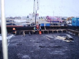 Fleiri myndir af framkvæmdum við Tjarnarstíg