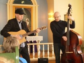 Björn og Gunnar í Ólafsfjarðarkirkju