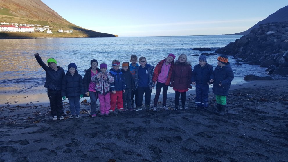 Norræna skólahlaupið hjá 1.-7. bekk