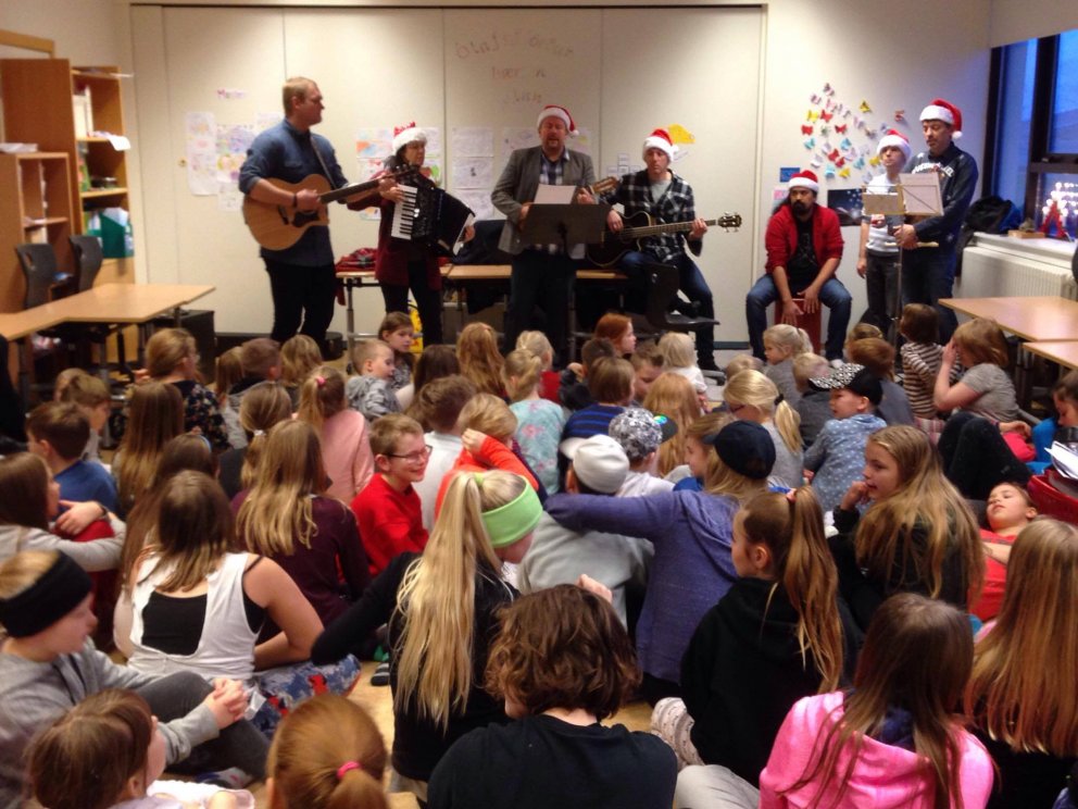 Heimsókn frá Tónskólanum