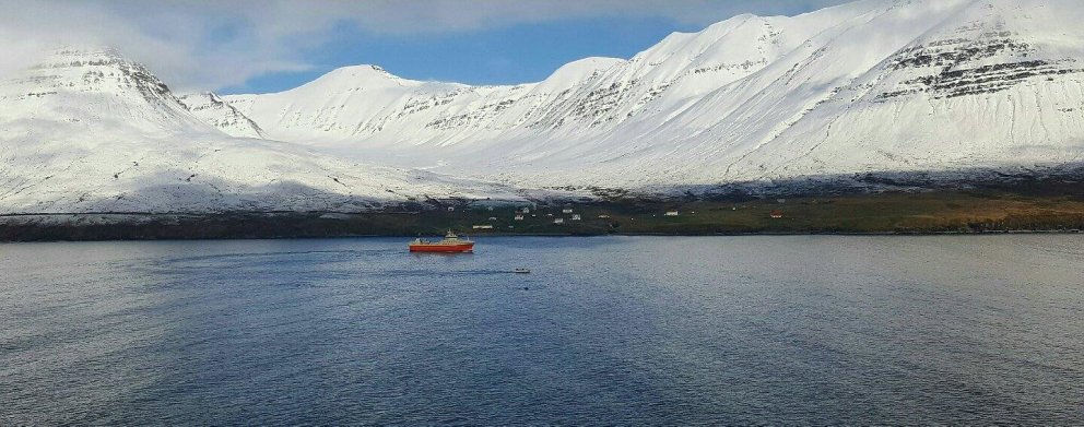 Sólbergið skoðað í Ólafsfirði