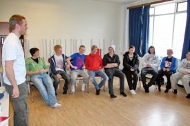 Háskólalestin í heimsókn á unglingastiginu