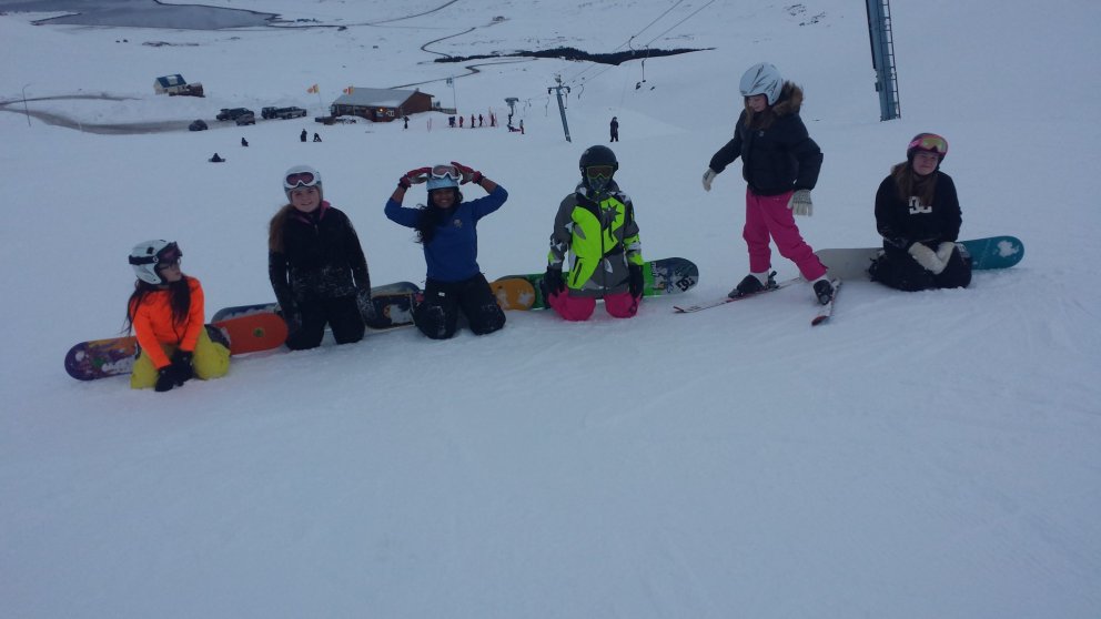 Skíðadagur miðstigs í Skarðinu