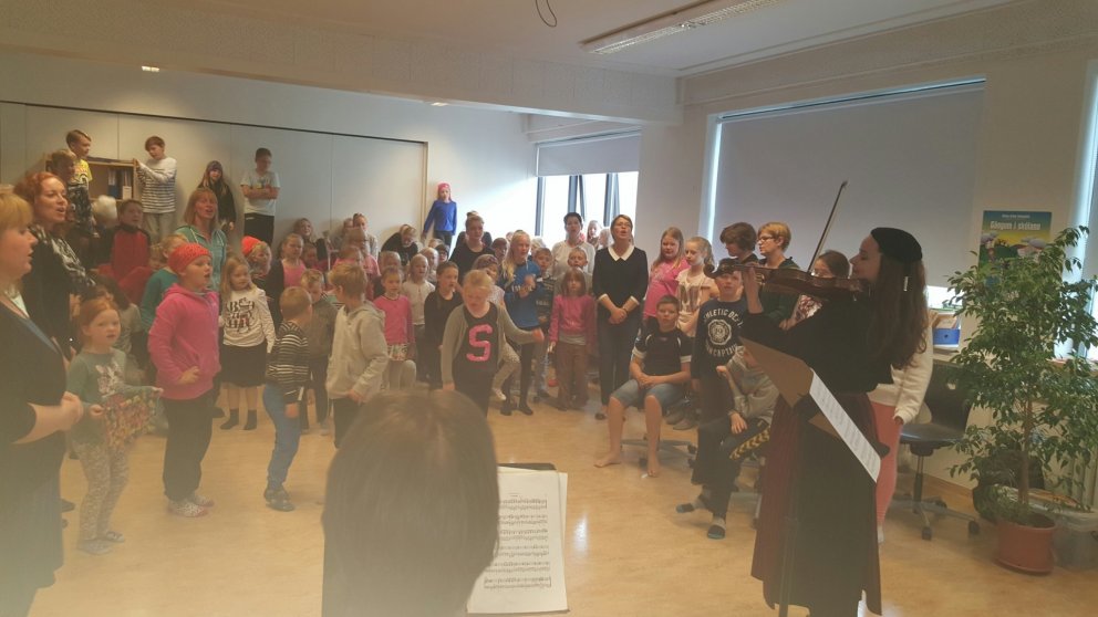 Mynd frá Tónleikunum við Tjarnarstíg