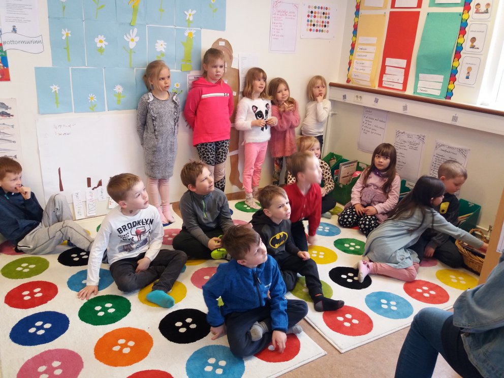 Heimsókn frá Leikskálum