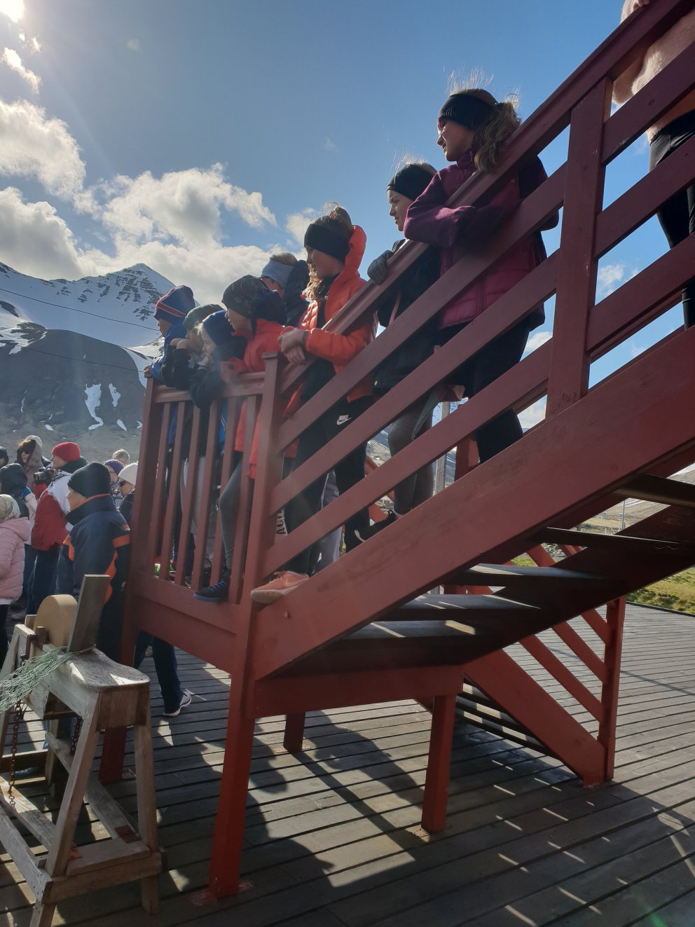 4. bekkur á síldarplani