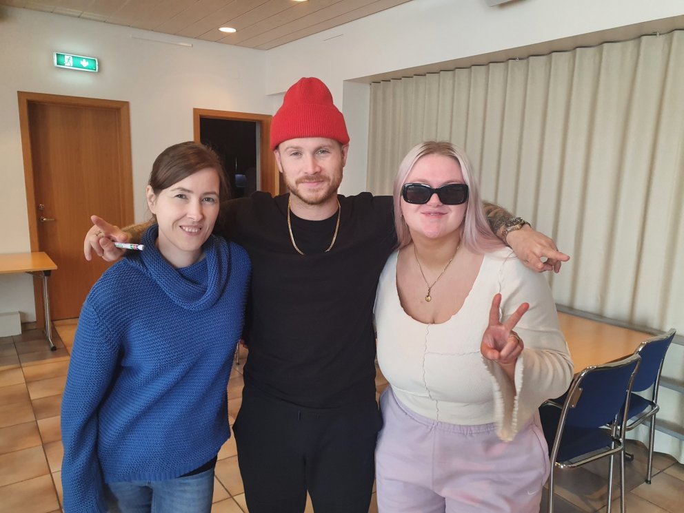 Geðlestin heimsótti 8. - 10. bekk