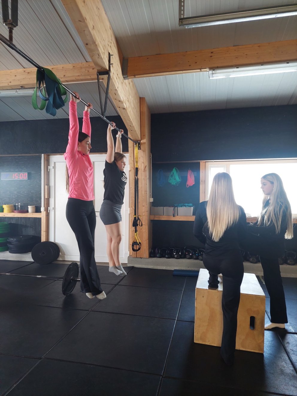 Æfing í Hlíð heilsurækt