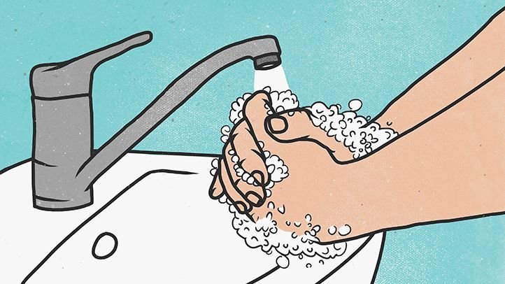 Upplýsingar um kórónuveiru Covid-19. Mötuneyti grunnskólans.