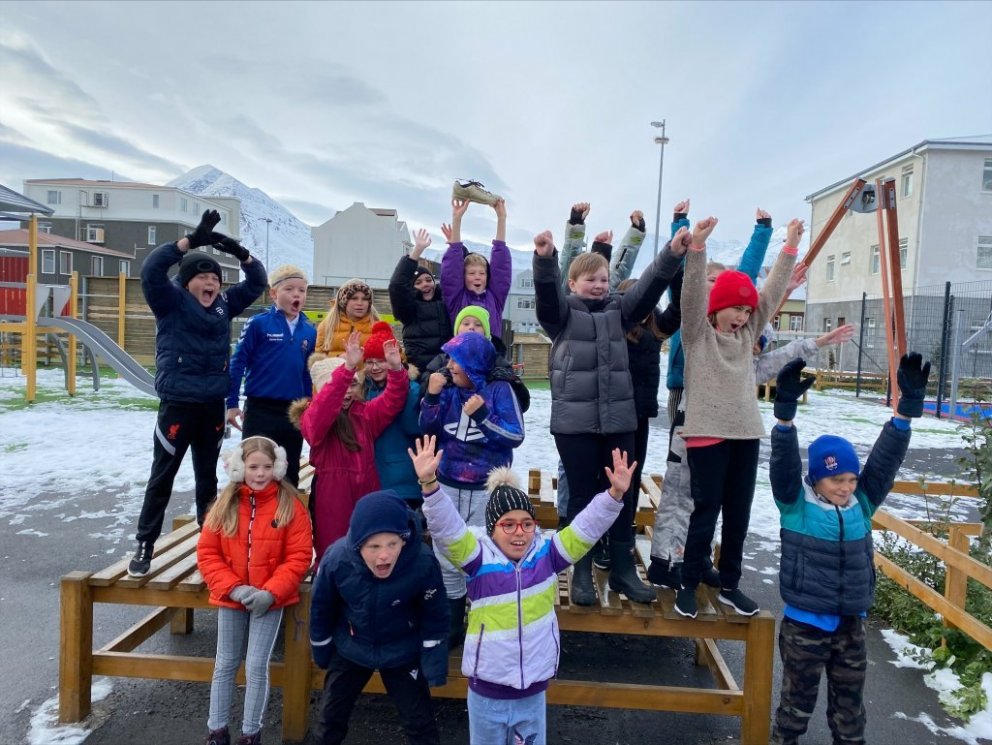 Göngum í skólann - úrslit