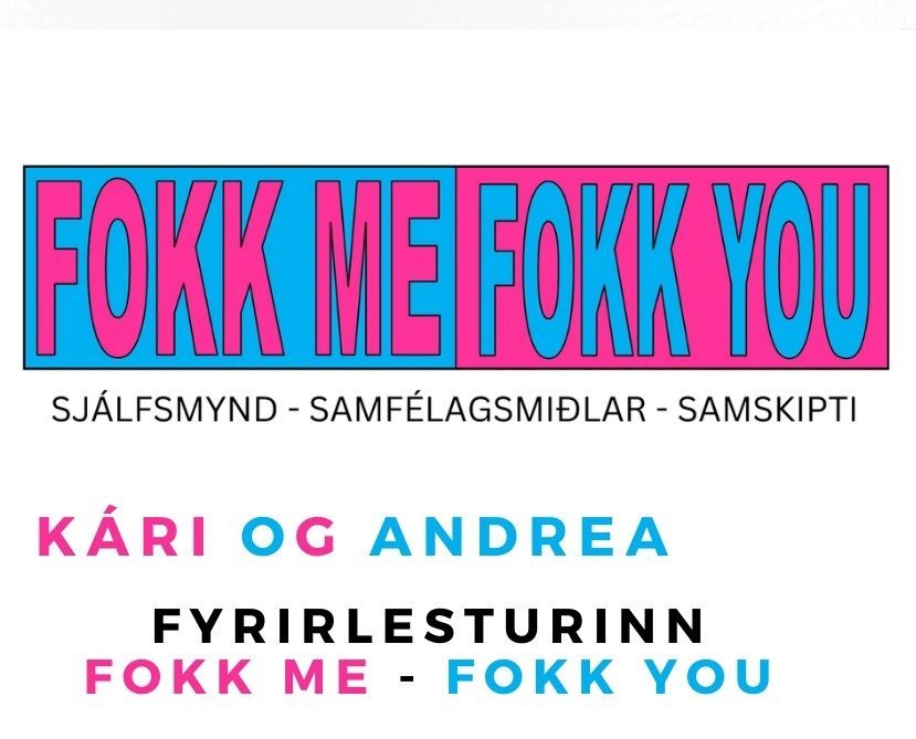 Fyrirlestur fyrir foreldra 9. apríl og nemendur 10. apríl