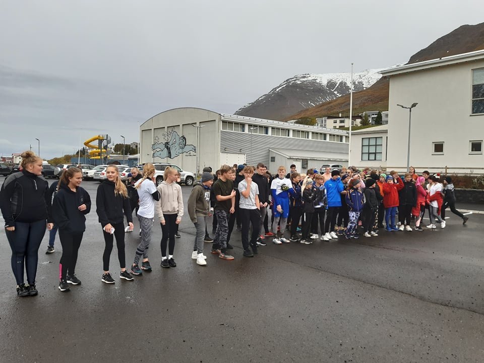 Nemendur 6.-10. bekkjar hlaupa Ólympíuhlaup ÍSÍ