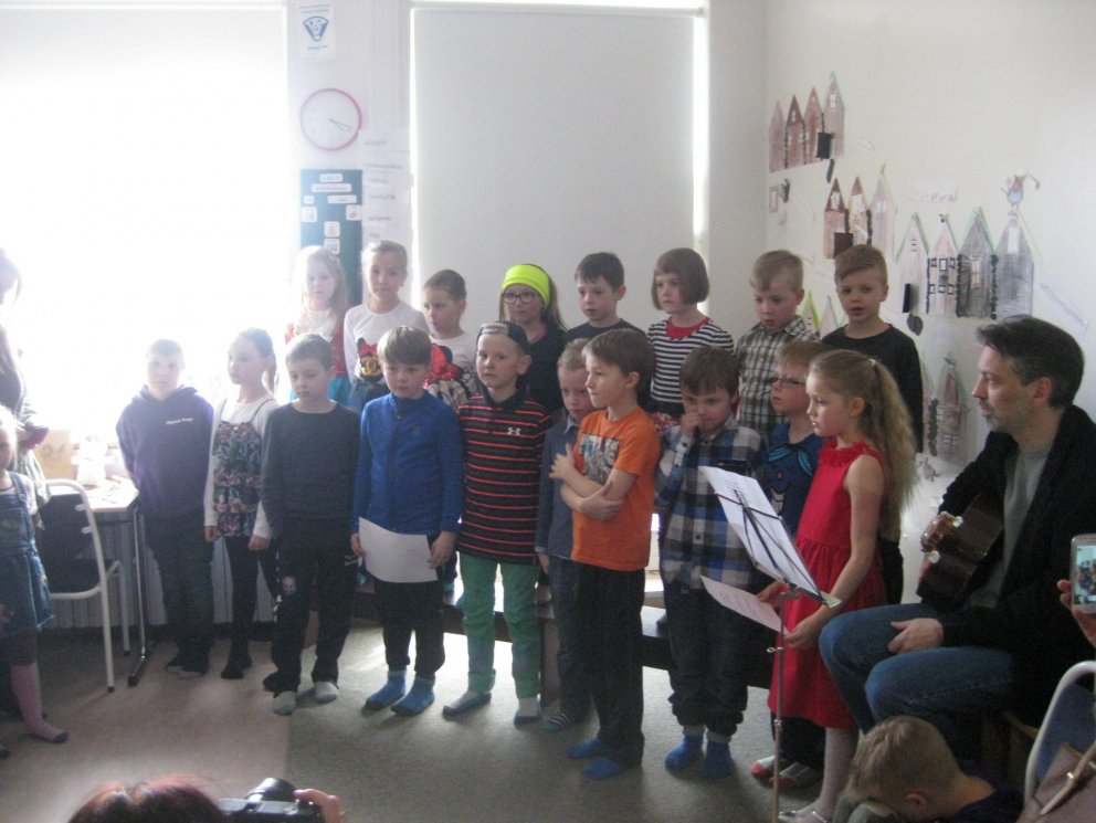 Skólasýning sl. miðvikudag