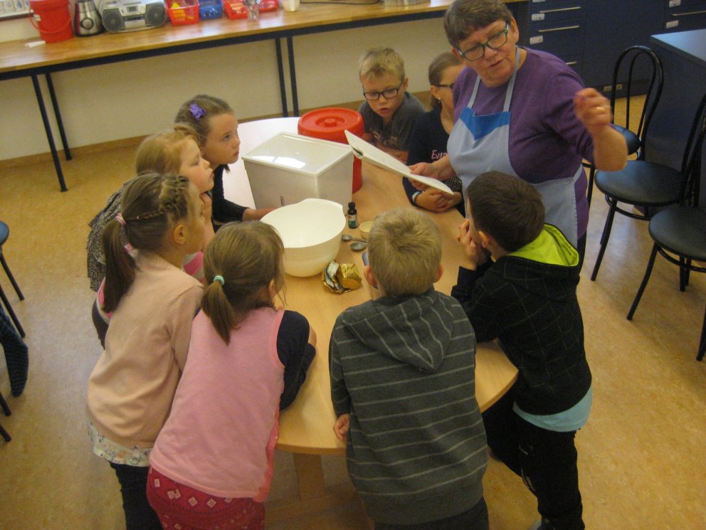 Verkgreinar hjá 1. og 2. bekk