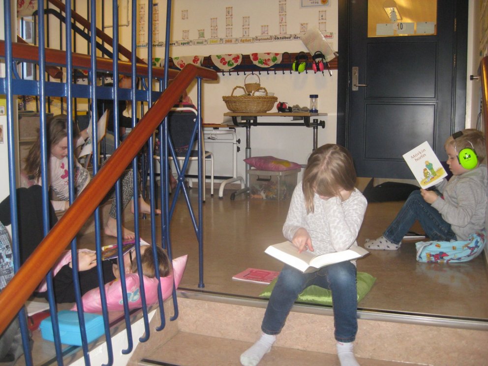 Mikill lestraráhugi á yngsta stigi