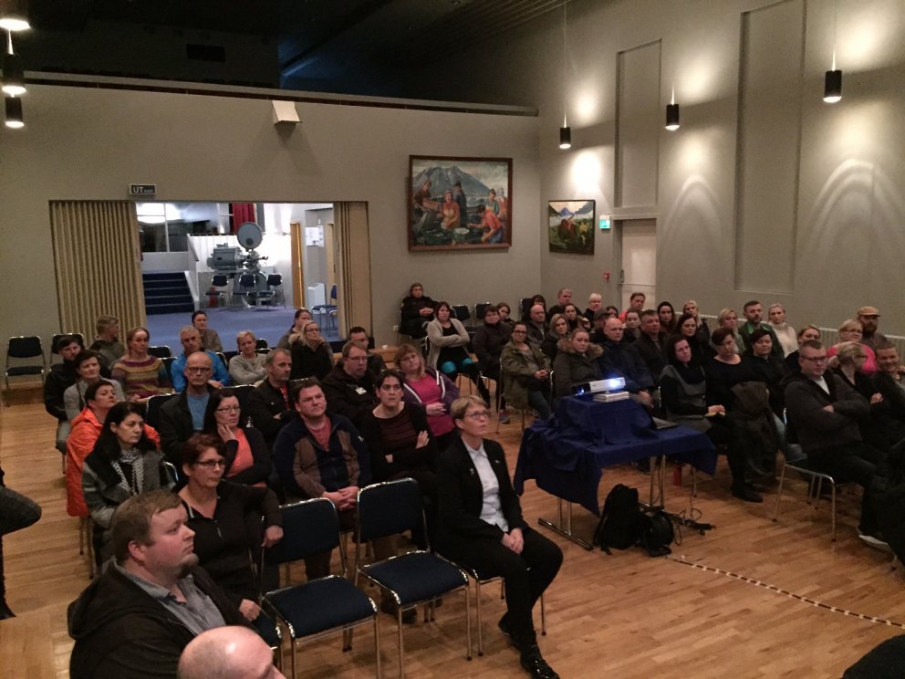 Vel heppnaður forvarnarfundur í gær