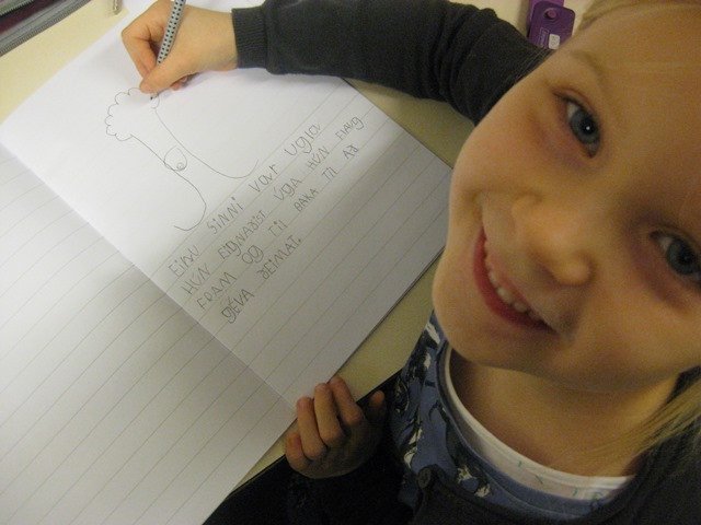 Fyrstu skrefin í sögugerð