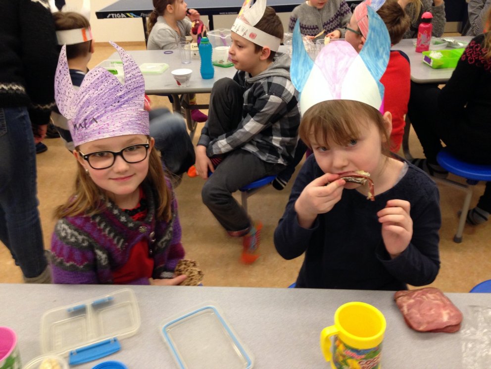 Þorrablót á óveðursdegi