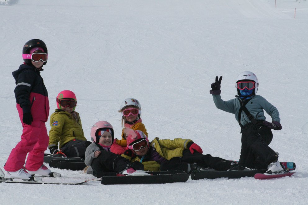 Skíðadagur á yngsta stigi