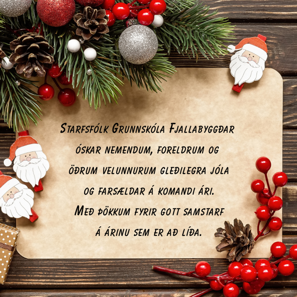 Kennsla hefst að nýju 3. janúar 2025