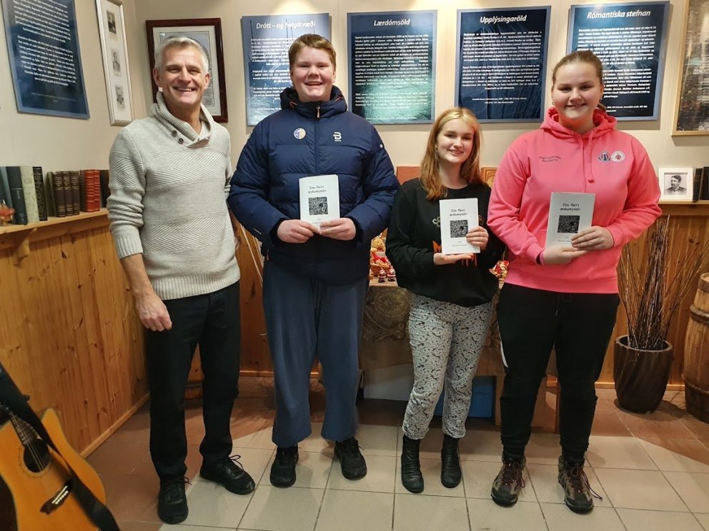 Þórarinn, Víkingur, Kolbrún og Kolfinna. Á myndina vantar Sylvíu Rán.