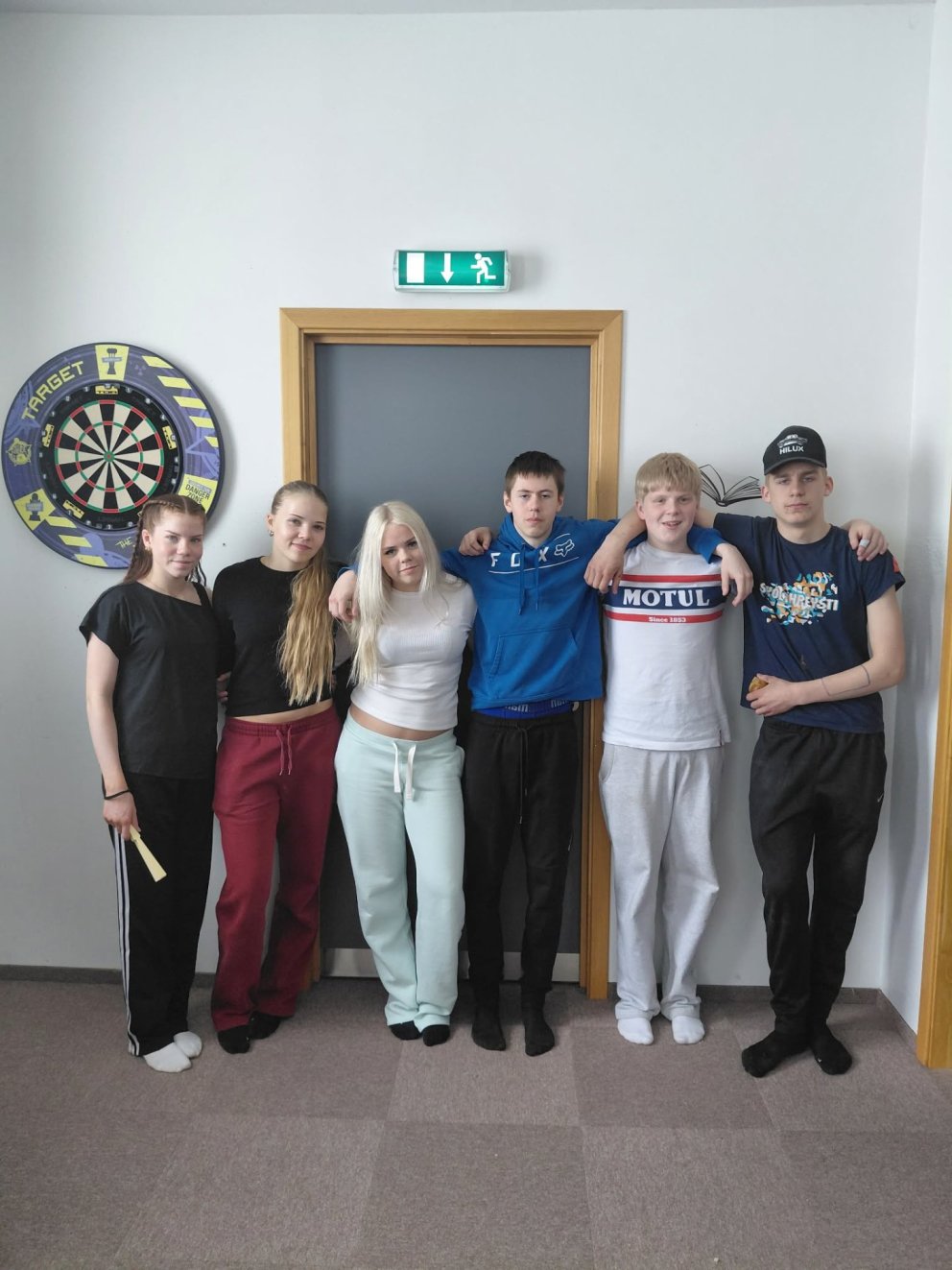 Gréta Mjöll, Mundína Ósk, Ásdís Ýr, Óðinn Arnar, Mikael Ingi og Sverrir Freyr