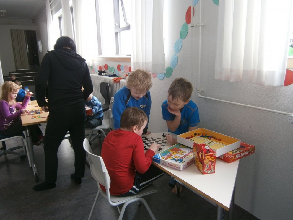 Yngsta stig við Norðurgötu heimsækir Tjarnarstíg