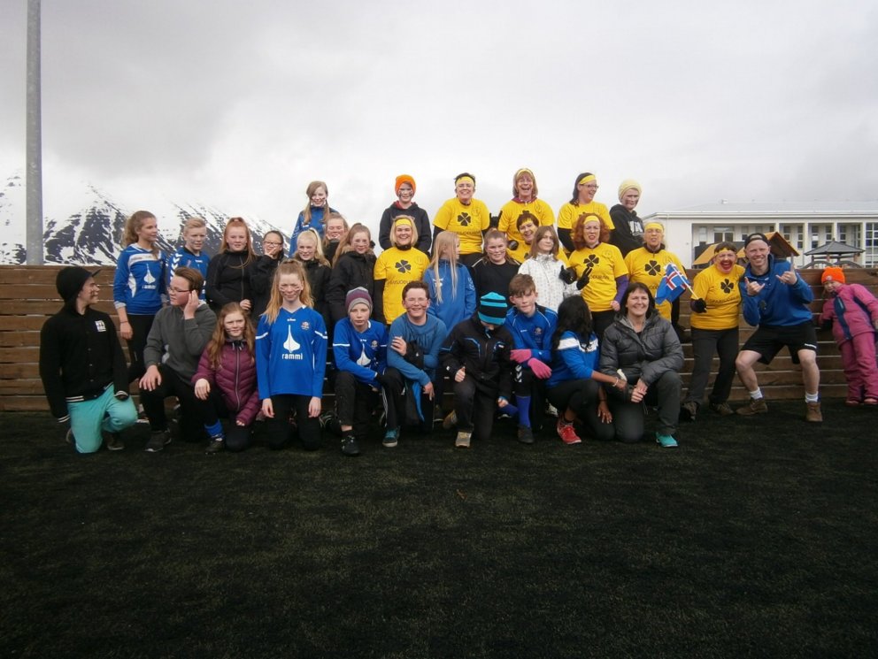 7. bekkur með kennurum sínum