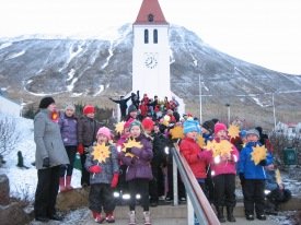 Sungið til sólarinnar