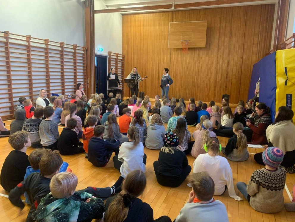 Þorrablót hjá nemendum 1.-5. bekkjar