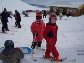 Flottur skíðadagur yngri deildar á Sigló