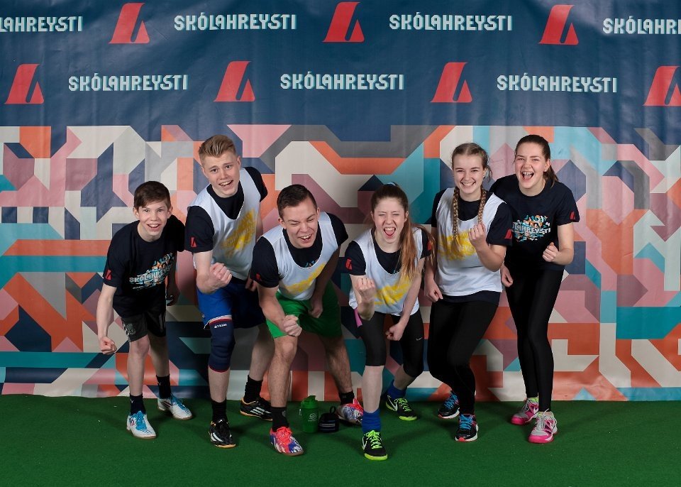 Skólahreysti fyrr í mánuðinum