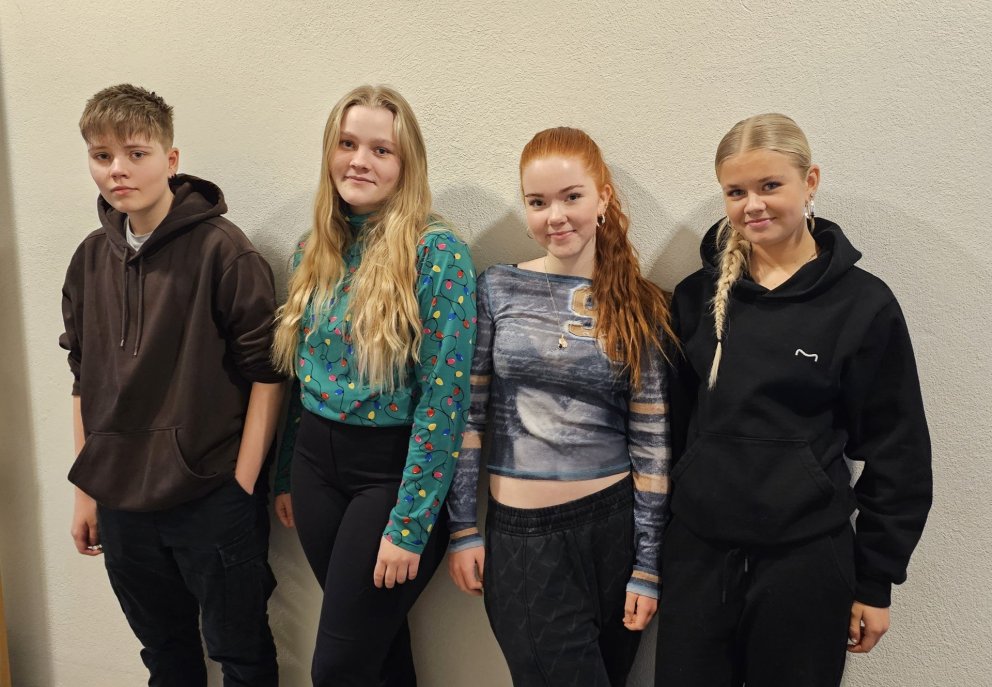 Ari, Tinna, Sigurlaug og Silja