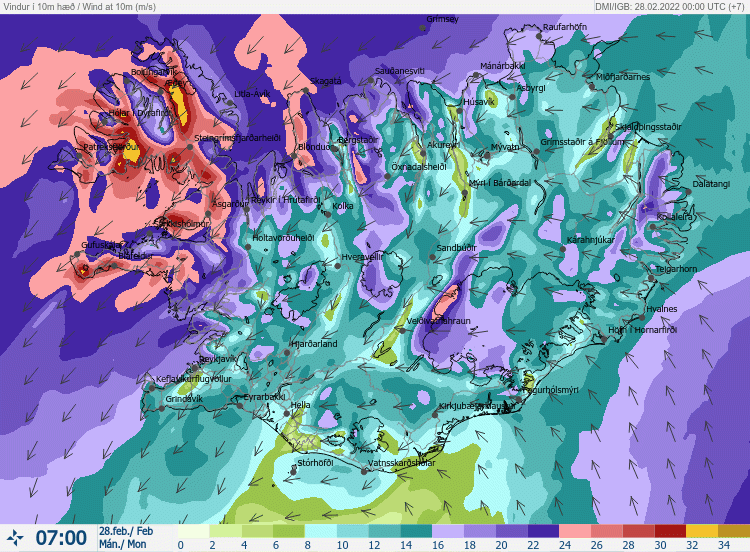 Skólaakstur fellur niður í dag - kennt samkvæmt óveðursskipulagi