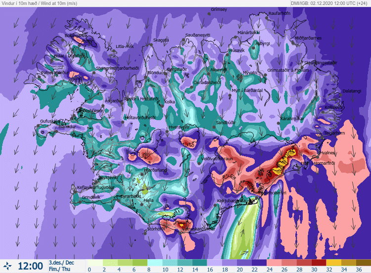 Skólahald á morgun 3.desember – kennt verður eftir óveðursskipulagi.