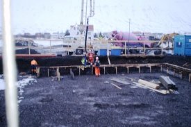 Fleiri myndir af framkvæmdum við Tjarnarstíg