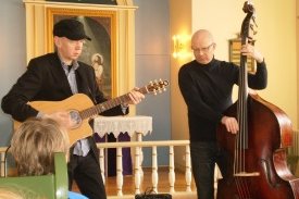 Björn og Gunnar í Ólafsfjarðarkirkju