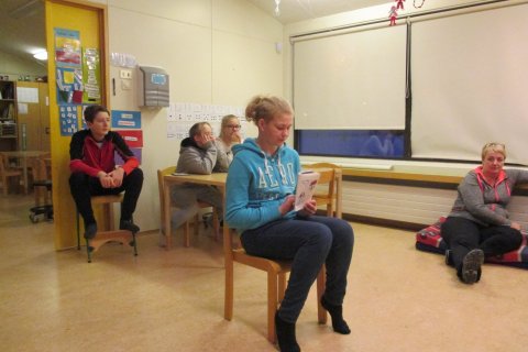 7. bekkur heimsækir Leikhóla