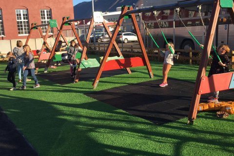 Bleikur dagur í blíðunni