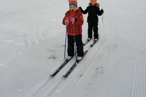 1. og 2. bekkur á gönguskíðum