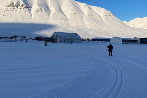 Gönguskíði í íþróttatímum