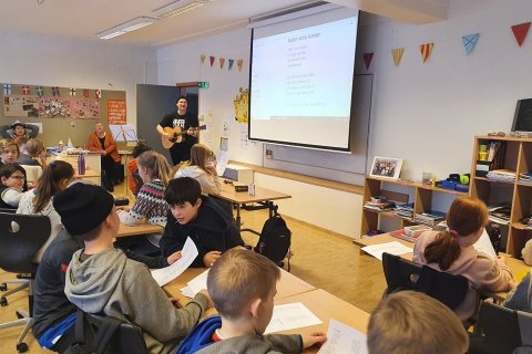 Þorrablót í skólanum