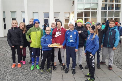 6. bekkur með Gullskóinn