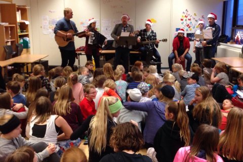 Heimsókn frá Tónskólanum