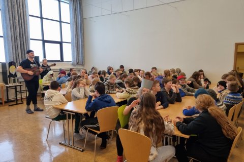 Þorrablót hjá nemendum 6.-10.bekkjar