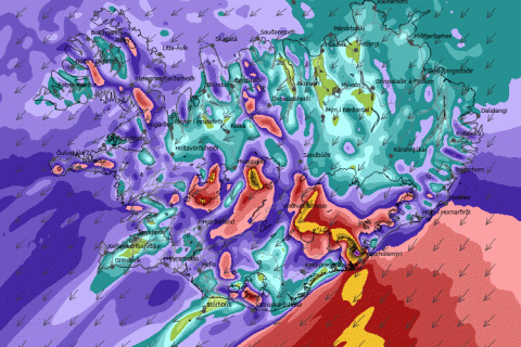Skólaakstur fellur niður í dag - Kennt verður samkvæmt óveðursskipulagi